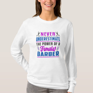 Camiseta Hair Stylist Barber Scissors Hairdresser Gift Idea