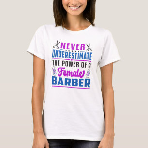 Camiseta Hair Stylist Barber Scissors Hairdresser Gift Idea