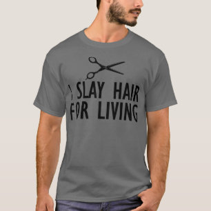 Camiseta Hair Stylist Eu corto cabelo para viver