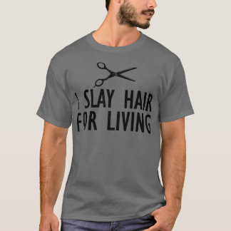 Camiseta Hair Stylist Eu corto cabelo para viver