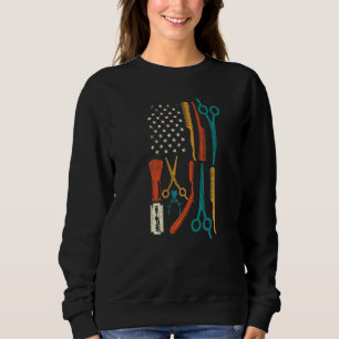 Camiseta Hair Stylist Hairdresser Barber Salon Rhinestone