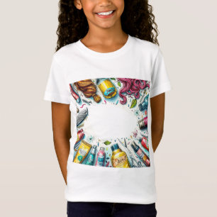 Camiseta Hair Stylist Life - Na moda Tipografia Design