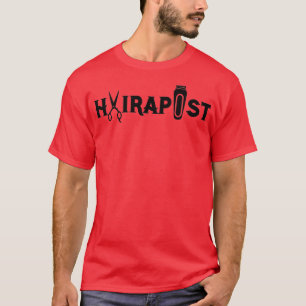 Camiseta Hairapist Engraçado Barber barbeiro barbeiro Engra