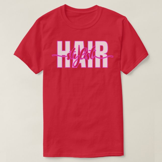Camiseta Hairapist Hairdresser Hair Stylist Classic TSirt (Frente do Design)