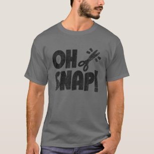 Camiseta Hairdresser Engraçado Barber Compra Hairstylist Oh