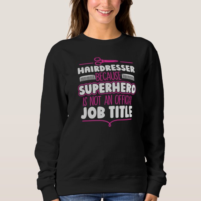 Camiseta Hairdresser Hairstylist Barber (Frente)