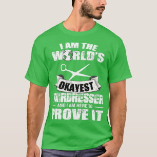 Camiseta Hairstylist Hair Salon Scissser