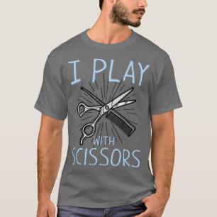 Camiseta HAIRSTYLIST, JOGO COM ESQUISADORES, presente de ba