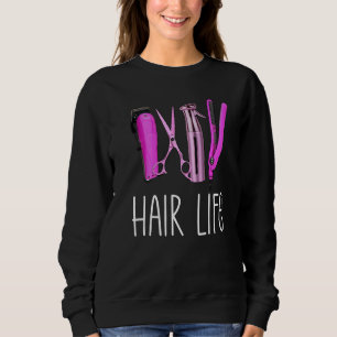 Camiseta Hairstylist Salon Job Tesoura Shea Life Sc