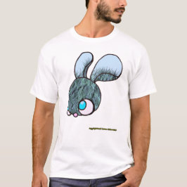 Camiseta Hairy Bunny em branco