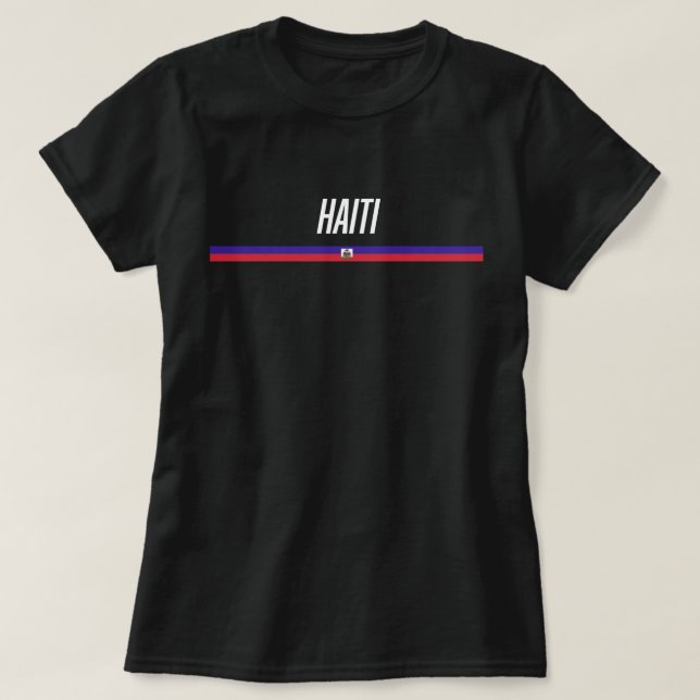 Camiseta Haiti (Frente do Design)