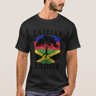 Camiseta Haiti Ayiti Haiti Jamaica Jamaican Flag Day Mixe