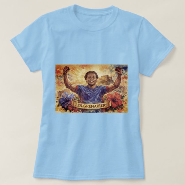 Camiseta Haiti de Volta à Copa do Mundo (Frente do Design)