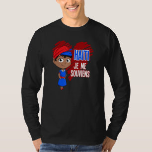 Camiseta Haiti: Dia da Bandeira do Haiti Ortodia Ayiti Vint