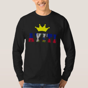 Camiseta Haiti: Dia da Bandeira do Haiti Um País Orgulhoso