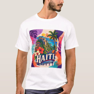 Camiseta Haiti Good Vibes Have an Address