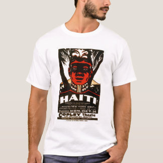 Camiseta Haiti Napoleon preto WPA 1938