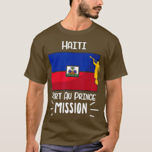 Camiseta Haiti Por au Prince Mormon - Presente de Missão L