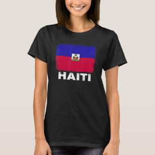 Camiseta Haiti: Sinalizador de apoio a mulheres Pessoas hai