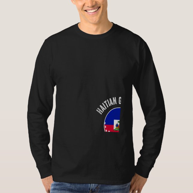 Camiseta Haitian Grandpas Are The Best By Par Golf Grandad  (Frente)