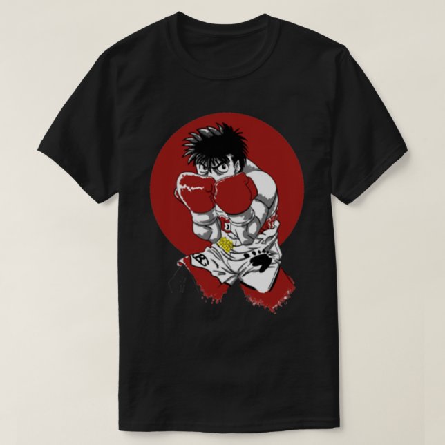 Camiseta Hajime no ippo Ippo Makunouchi (Frente do Design)