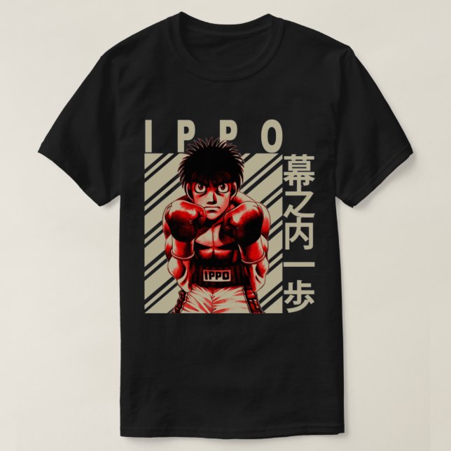 Camiseta Hajime No Ippo Makunouchi Ippo (Frente do Design)