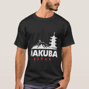 Camiseta Hakuba Japão Ski Resort Retro Skiboard Snowboard