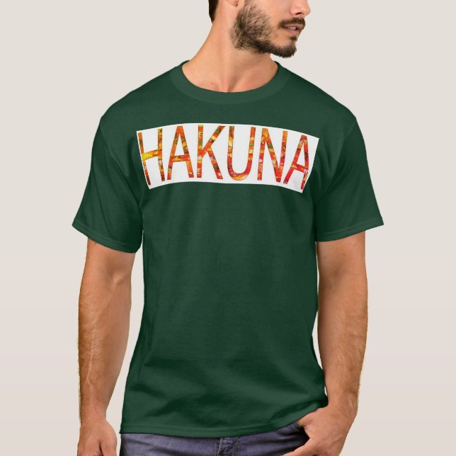 Camiseta Hakuna Matata (Frente)