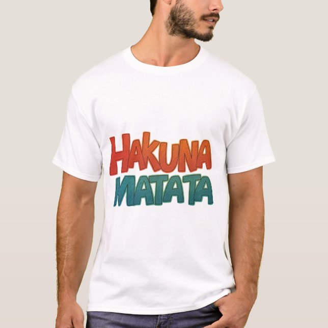 Camiseta Hakuna Matata (Frente)