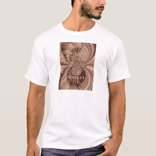 Camiseta Hakuna Matata Kenya Giraffe Safari Woven Sourveni
