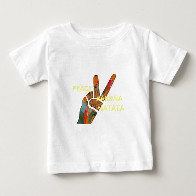 Camiseta Hakuna Matata Peace (Frente)