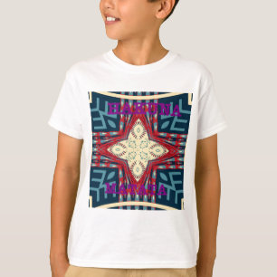 Camiseta Hakuna Matata Text Hope Abstrato