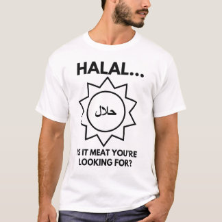 Camiseta Halal... É carne que você está procurando