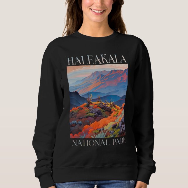 Camiseta Haleakala National Park Maui Hawaii Nature Hiking  (Frente)