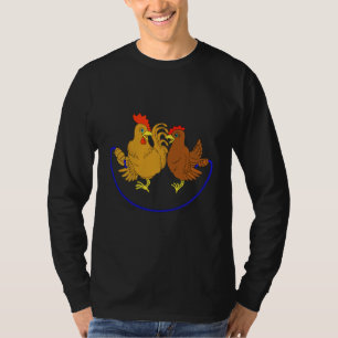 Camiseta Half chicken jump rope
