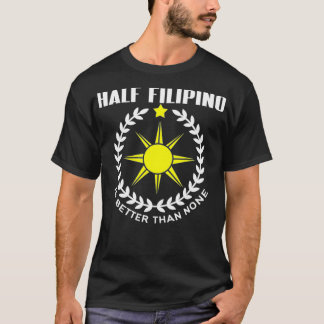 Camiseta Half Filipino Philippines Pride