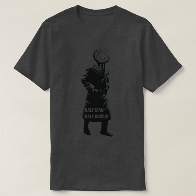 CAMISETA HALF MAN HALF BISCUIT (Frente do Design)