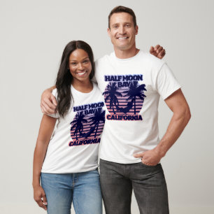 Camiseta Half Moon Bay Califórnia