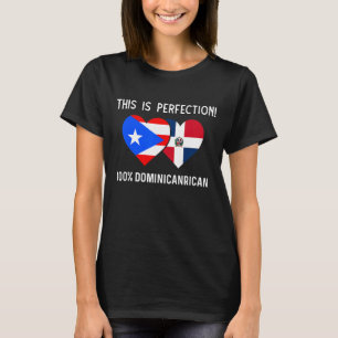 Camiseta Half Puerto Rican Half Dominican Flag Boris Domis