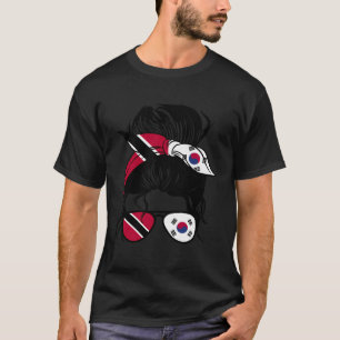 Camiseta Half Trinidadiano Half South Korea Trinidad South