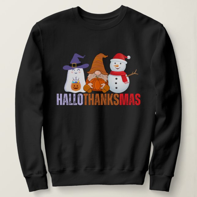 Camiseta Hallothanksmas (Frente do Design)