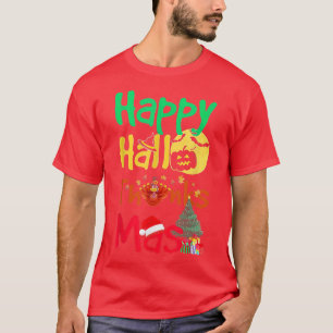 Camiseta Halloway Feliz FeriadoObrigadoMas Halloween