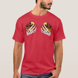 Camiseta Hallowee De Bruxa Assombrada De Bruxa Assombrada D