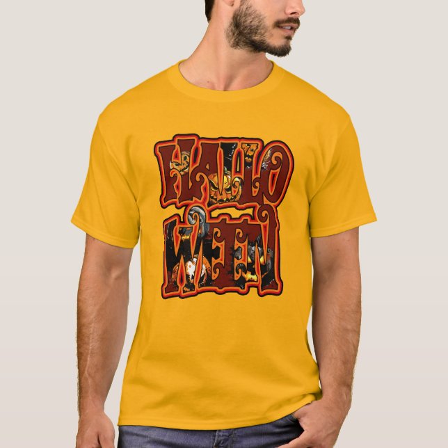 Camiseta Halloweeen (Frente)