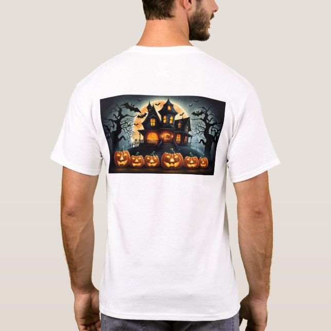 Camiseta Halloween  (Verso)