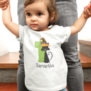 Camiseta Halloween 11 ruas - Primeira idade de aniversário