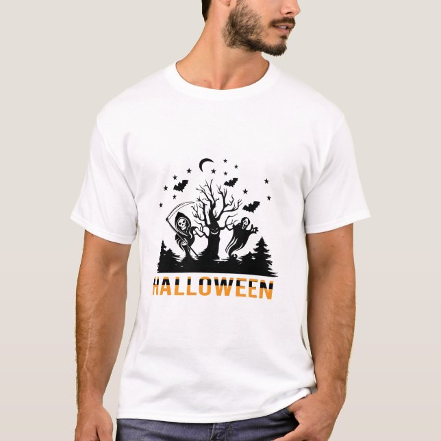 Camiseta Halloween 1978 - Gráfico original. Essencial (Frente)