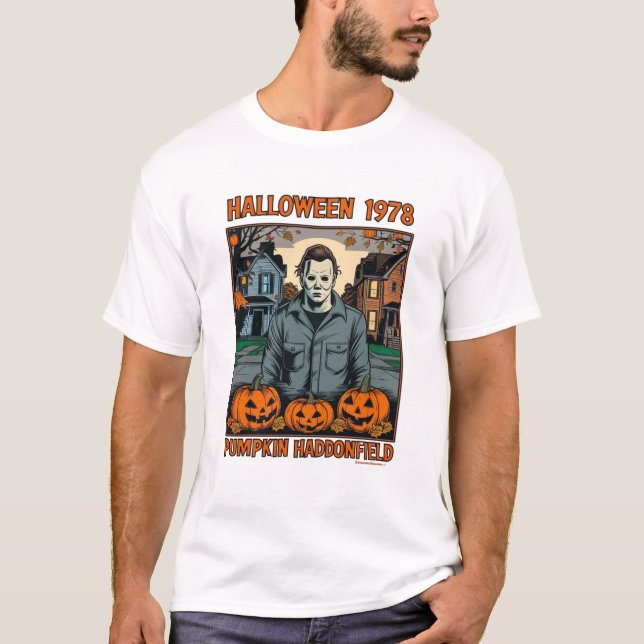 Camiseta Halloween 1978 Holiday Spooky Myers  (Frente)