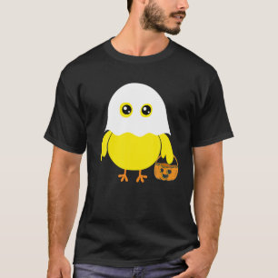 Camiseta Halloween 2020 Trick ou Treat Chicken Ghosts Ghoul