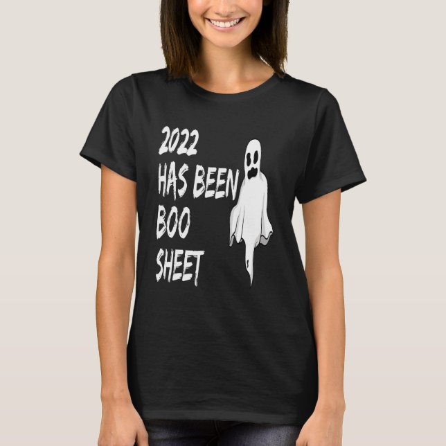 Camiseta Halloween 2022 Ghost 2022 Foi Boo Sheet Cos (Frente)